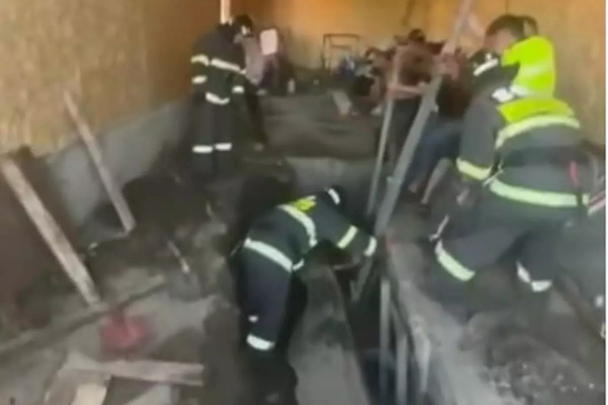Мужчину придавило бетонной плитой в смотровой яме гаража в Усть-Каменогорске (ВИДЕО)