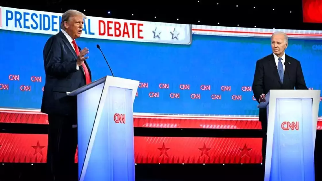 Предвыборные дебаты Трампа и Байдена проходят в США