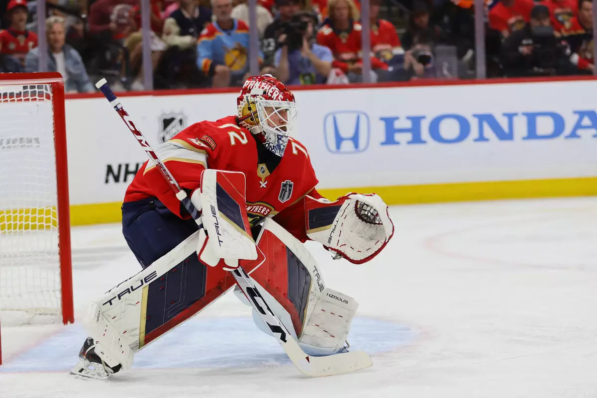 В США назвали Бобровского лучшим российским вратарем в истории НХЛ