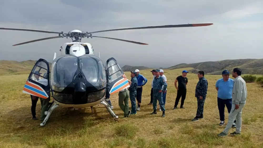 Подняли дроны и вертолет: пропавших подростков нашли в Туркестанской области