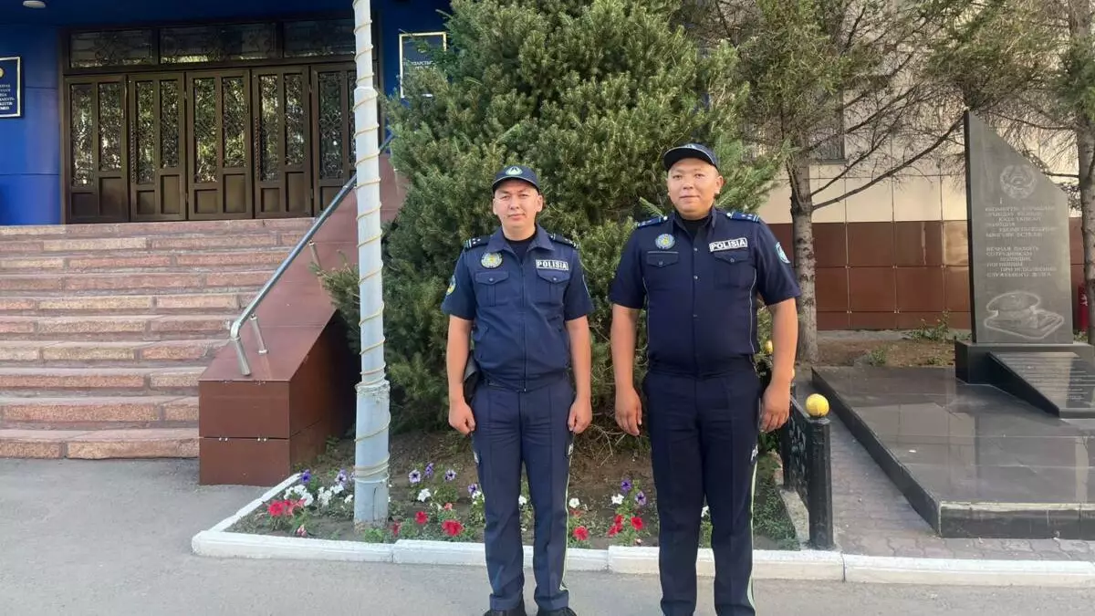 Павлодар облысында полицейлер әйел адамды аман алып қалды