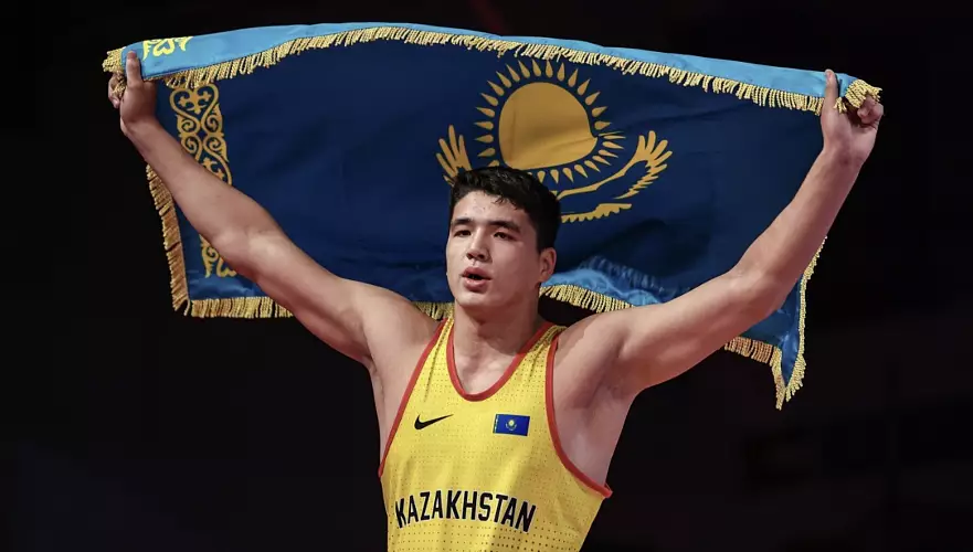 Казахстан взял серебро чемпионата Азии по вольной борьбе