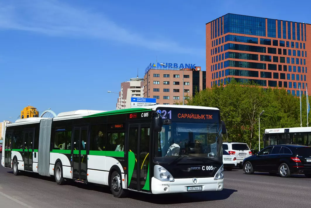 Несколько автобусных маршрутов временно изменятся в Астане