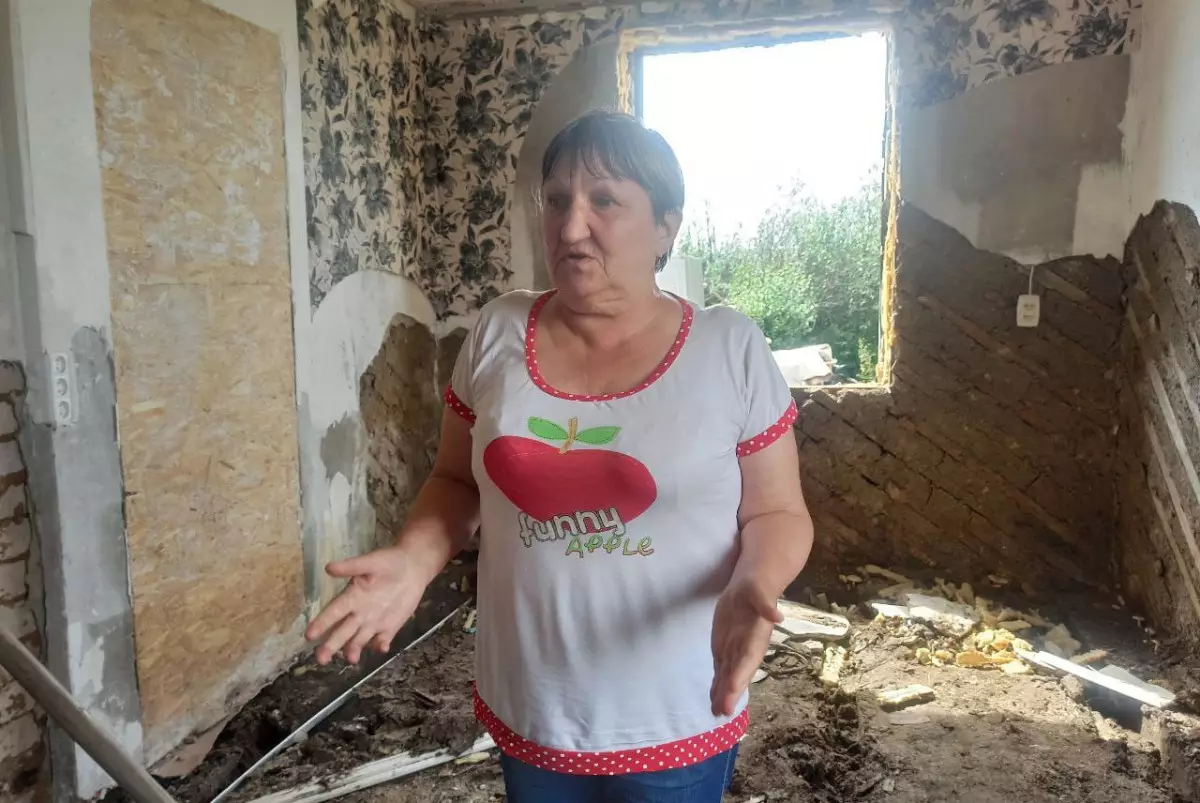 Владельцы разрушенных паводками домов не хотят покидать свои сёла в СКО