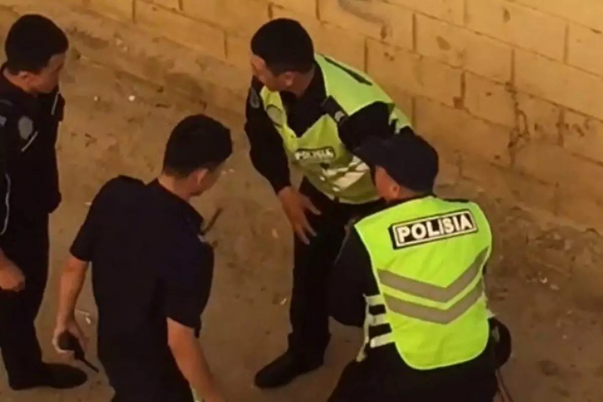Избиение мужчины при задержании сняли на видео в Актау