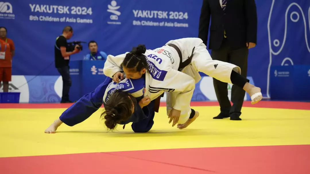 Дзюдоистка Севинч Абдукадирова стала чемпионкой VIII летних Игр «Дети Азии»