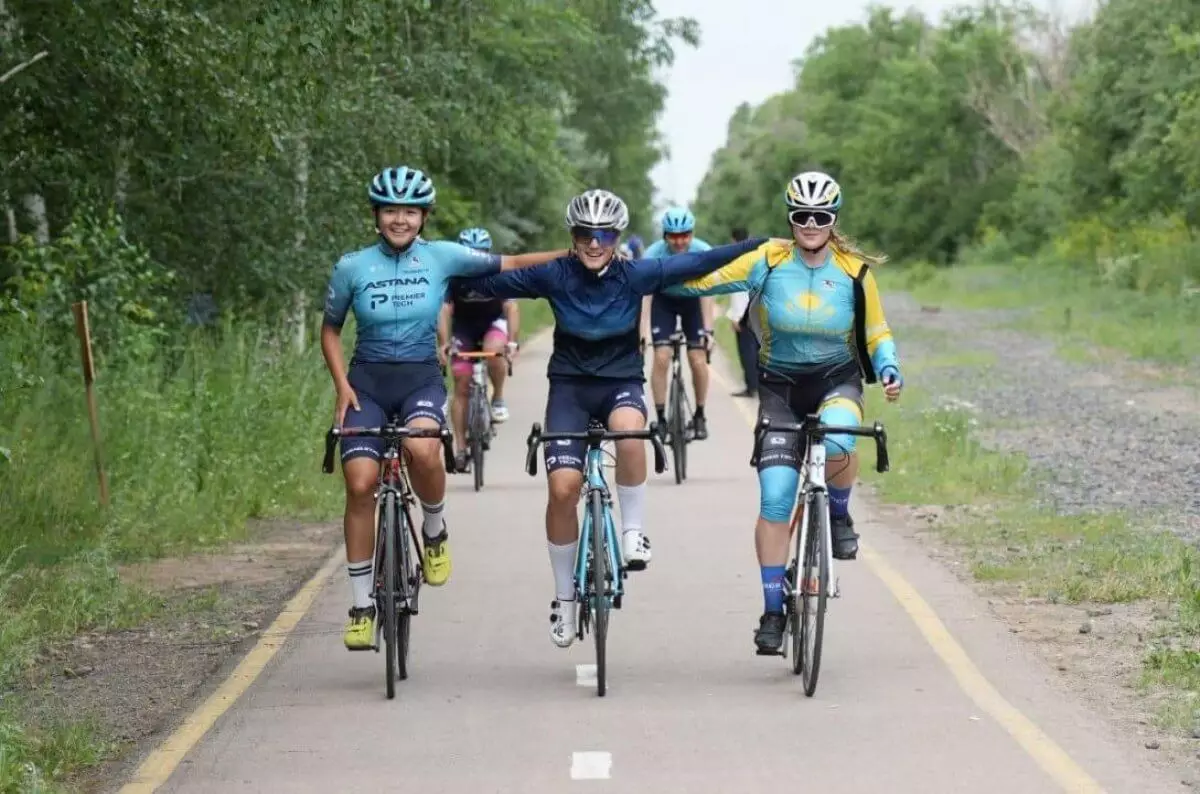 Велопробег собрал почти 700 участников в Астане (ВИДЕО)