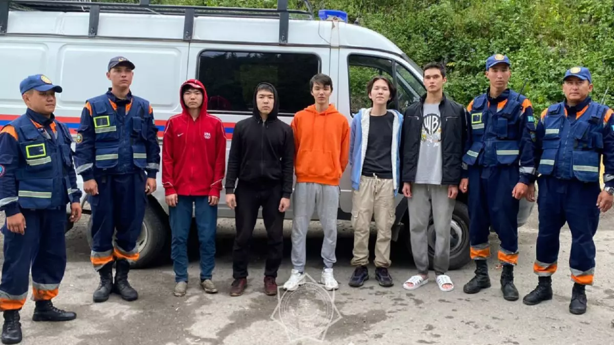 Алматы тауларында жоғалған туристер құтқарылды