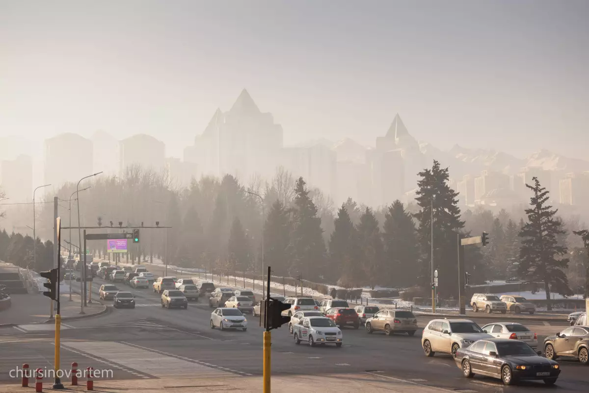 Рекорд по загрязнению воздуха побили за три года в Алматы