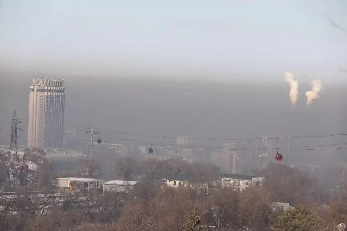 Высочайший уровень загрязнения воздуха выявлен в одном из городов Казахстана