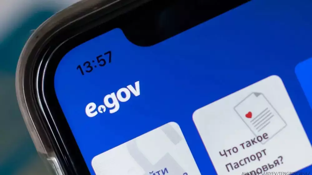 В приложении eGov появилась новая услуга