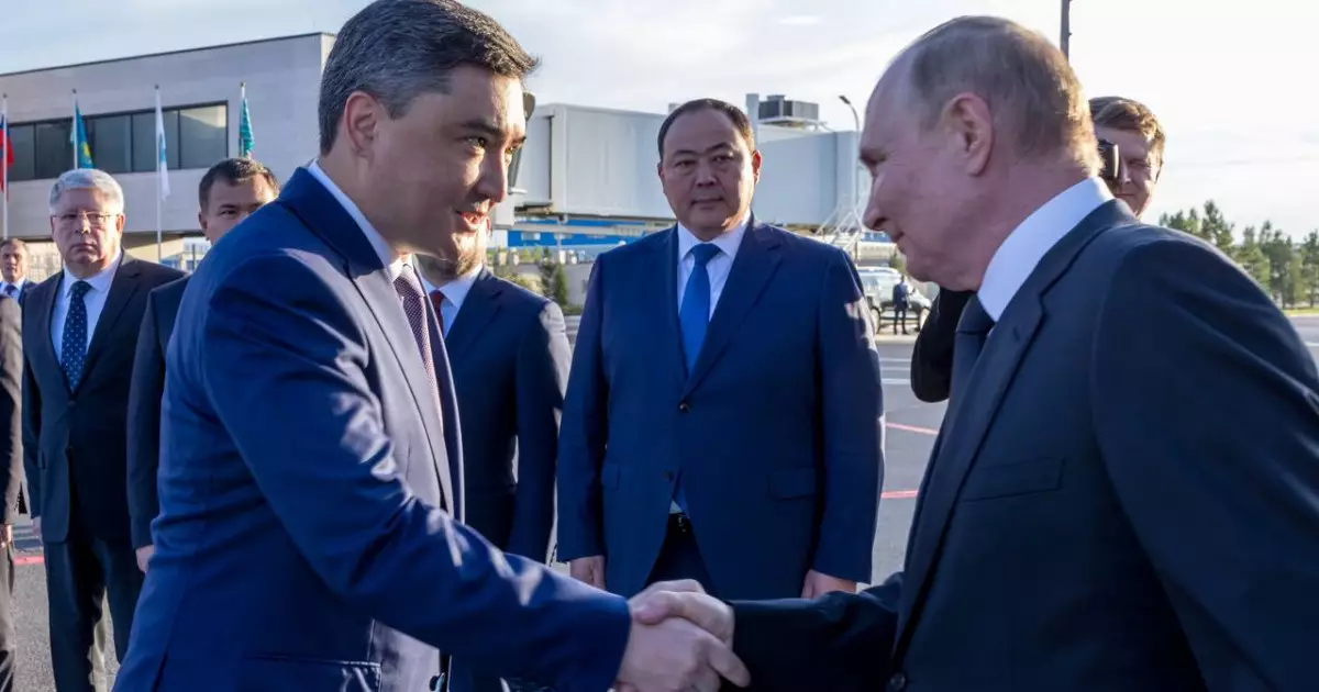   Астанаға Ресей президенті Путин келді   