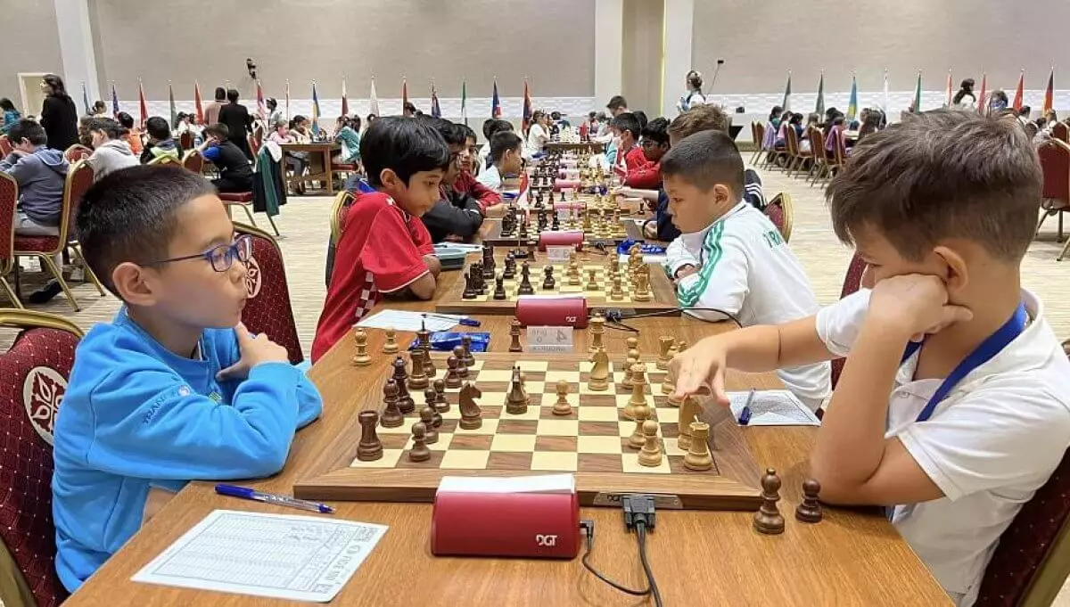 Казахстанские шахматисты завоевали три золота юниорского Кубка мира