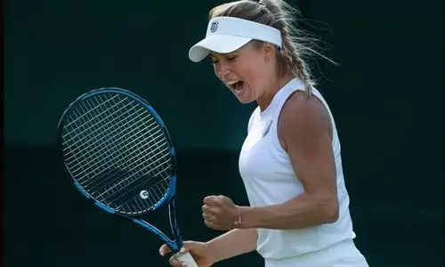 Казахстанская теннисистка сыграет против олимпийской чемпионки на Уимблдоне
