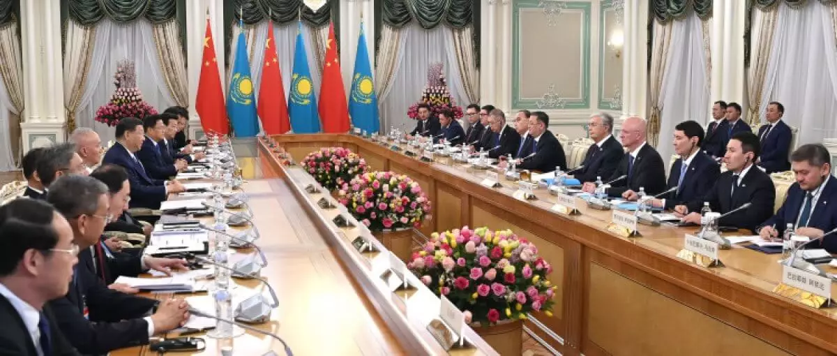 Токаев назвал Китай крупнейшим торговым партнером Казахстана