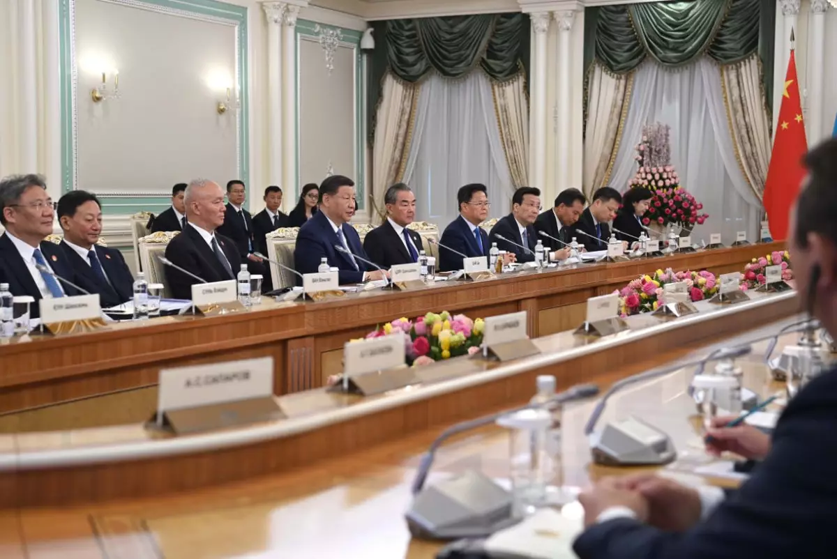 Си Цзиньпин высоко оценил председательство Казахстана в ШОС