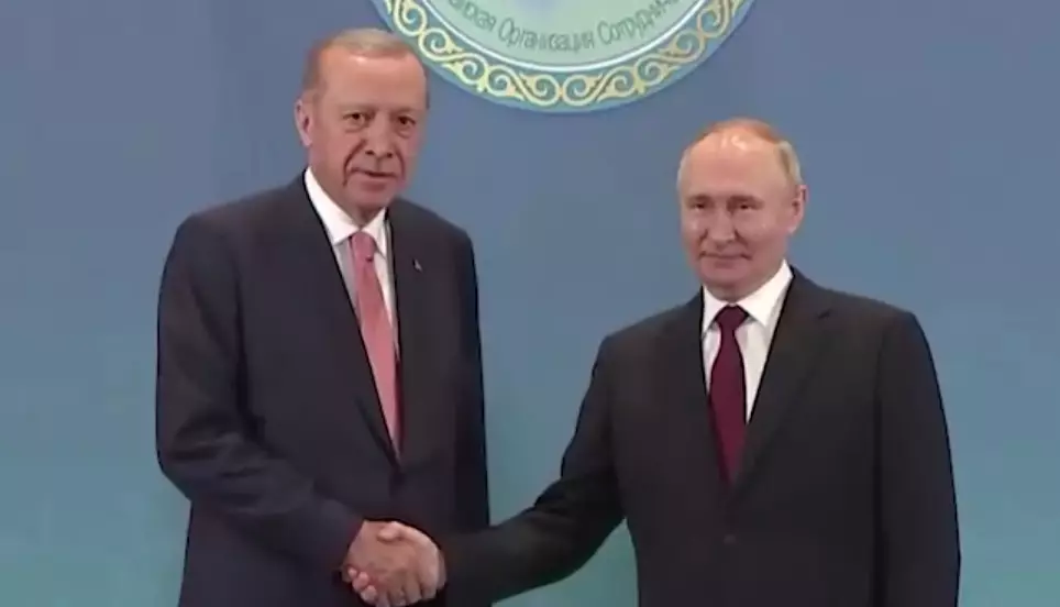 Эрдоган и Путин провели переговоры на полях саммита ШОС в Астане