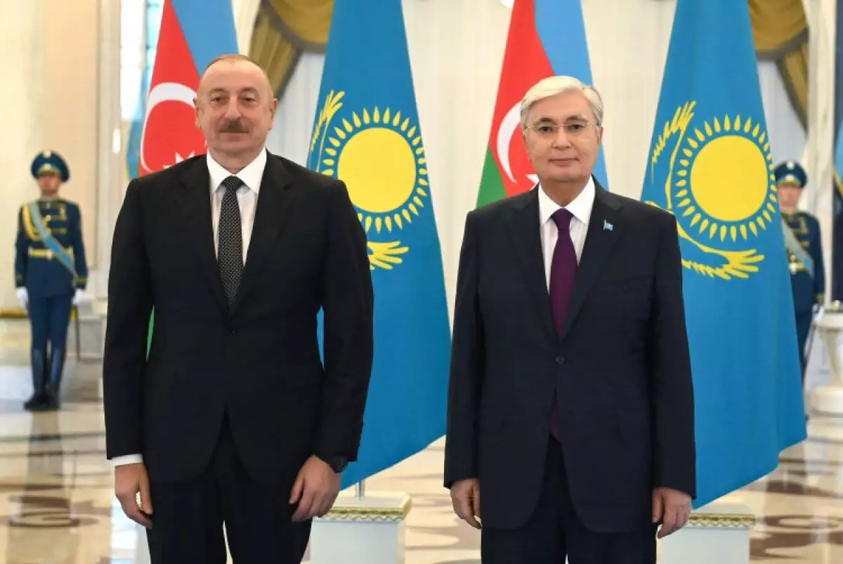 Алиев поблагодарил Токаева за содействие переговорам между Азербайджаном и Арменией