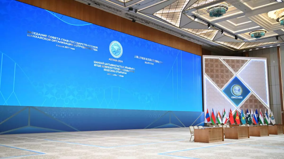 ШЫҰ саммиті: Тоқаев делегацияларды қарсы алып жатыр