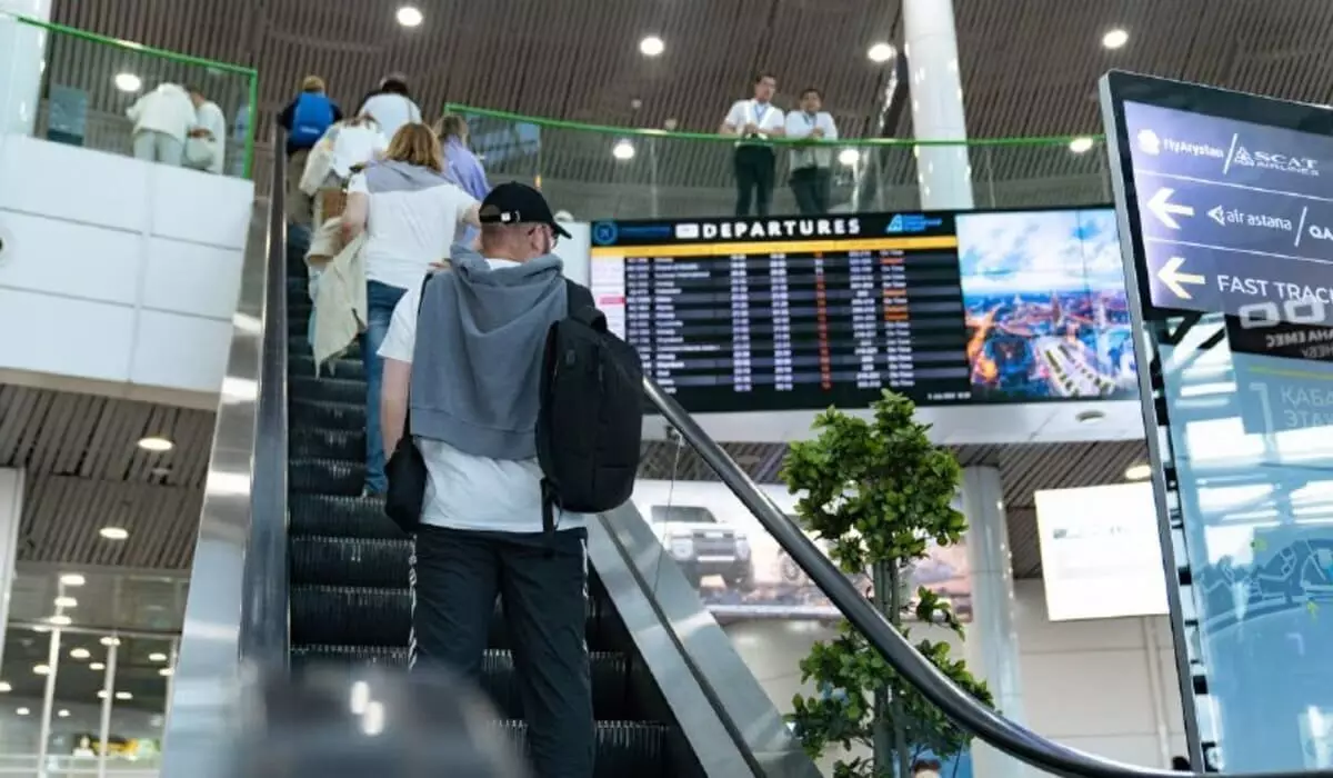 Аэропорт Астаны обратился к пассажирам, вылетающим из столицы Казахстана