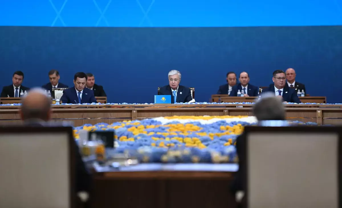 Полное выступление президента Казахстана на саммите ШОС