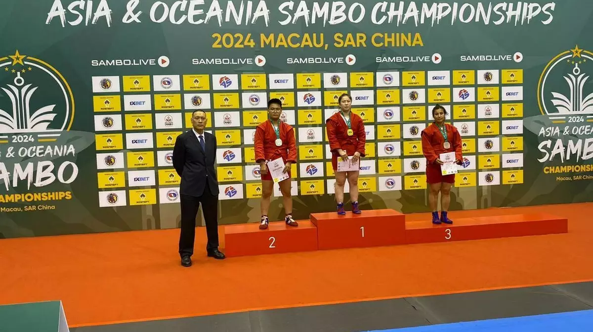 Карагандинские самбисты завоевали три золота на чемпионате Азии и Океании