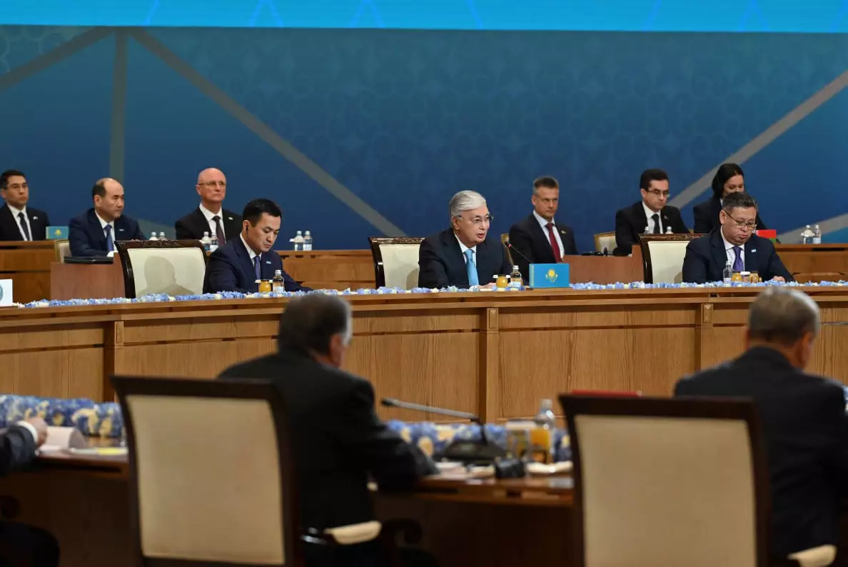 Встреча "ШОС плюс": Токаев указал на важность усиления торгово-экономических связей