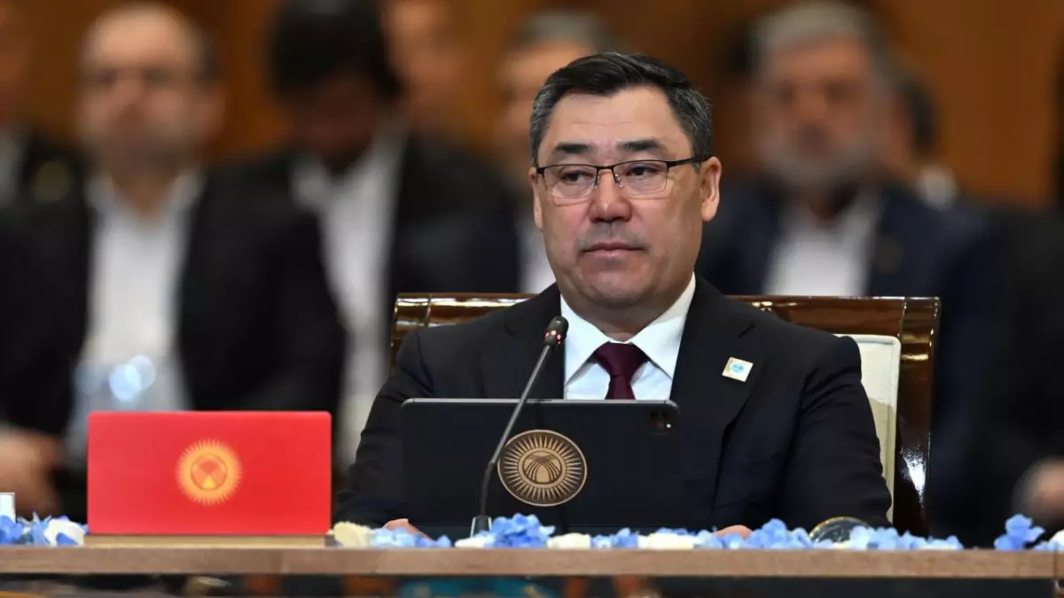 Өзара түсіністік тапшылығының куәсі болып тұрмыз – Қырғызстан президенті