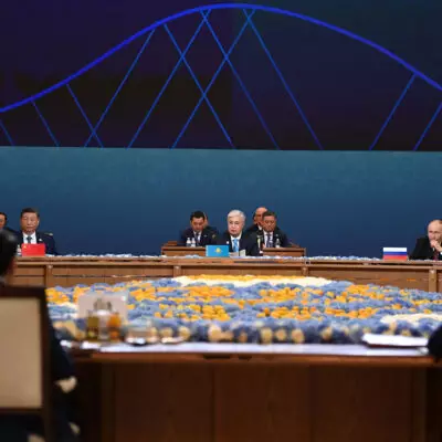 Токаев выступил на саммите «ШОС плюс»
