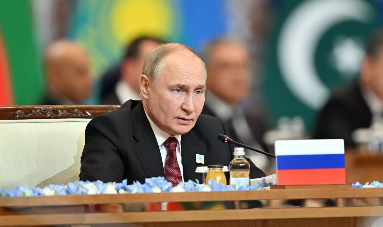 Путин: Отказ ШОС от размещения оружия в космосе – это сигнал для всего мира