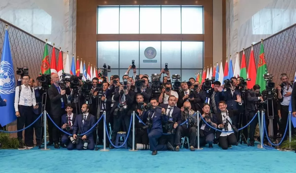 Саммит ШОС в Астане освещали журналисты из 33 стран мира