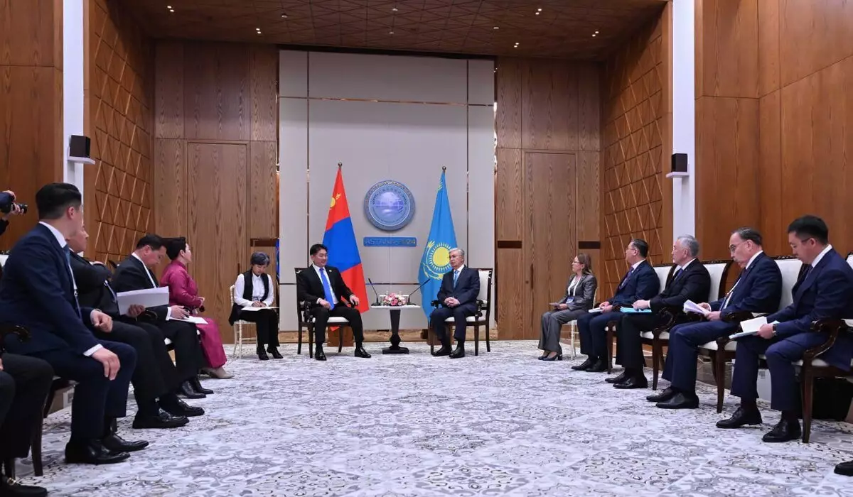 Токаев посетит Монголию с рабочим визитом