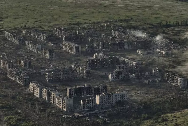 Российская армия превратила город в Донецкой области Украины в руины