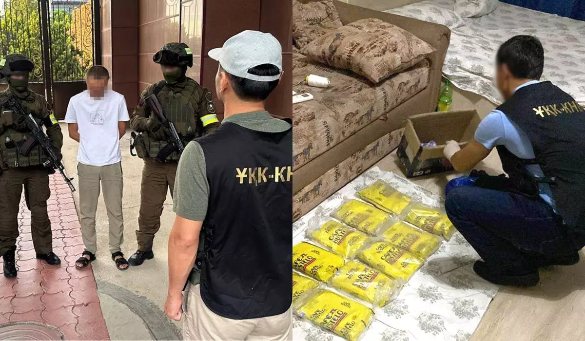 Поставку наркотиков в Казахстан из Ближнего Востока организовал иностранец