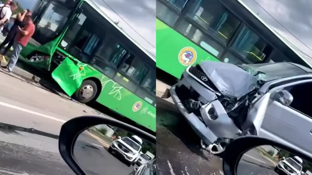 ДТП с автобусом в Алматы: состояние пострадавших
