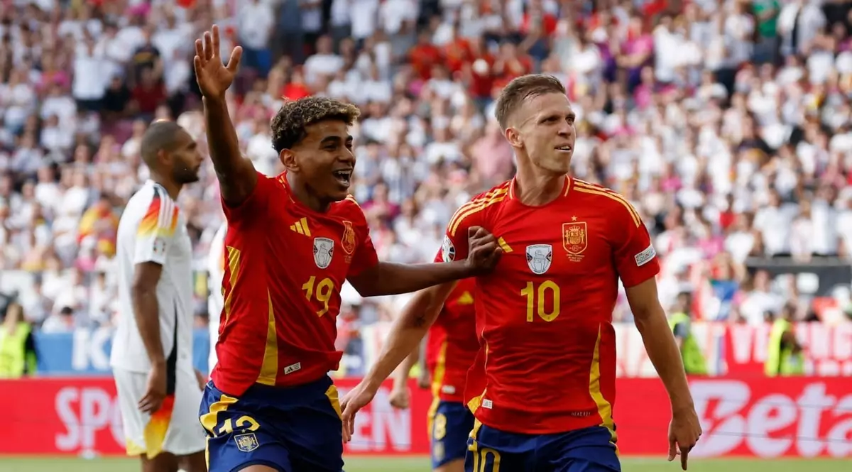Сборная Испании победила Германию и стала первым полуфиналистом Евро-2024
