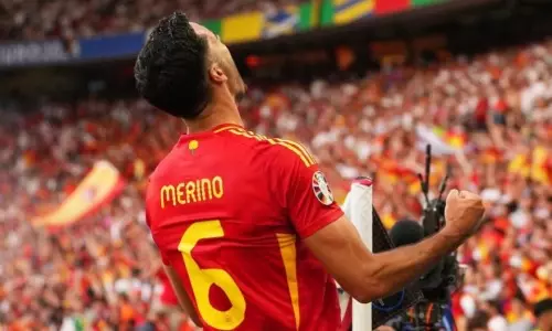 Видео победного гола Испании в ворота Германии на 119-й минуте матча Евро-2024