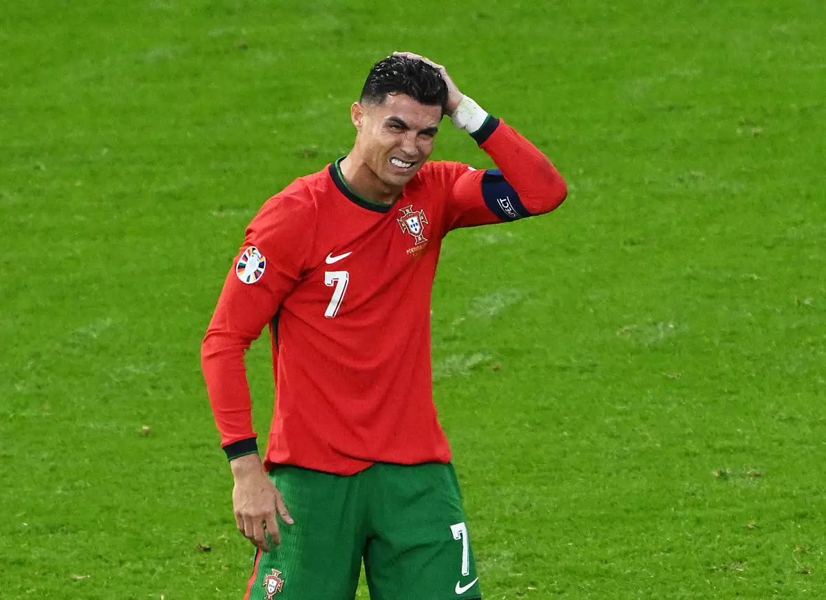 Португалия впервые проиграла серию пенальти, в которой бил Роналду