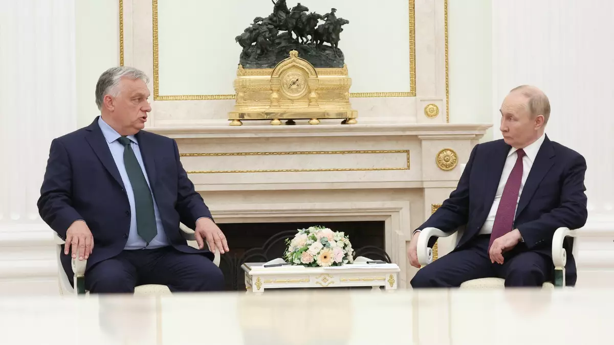 Виктор Орбан встретился с Владимиром Путиным