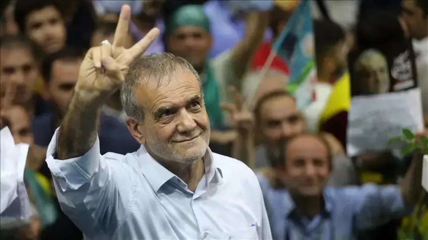 Ирандағы президенттік сайлауда Масуд Пезешкиан жеңіске жетті