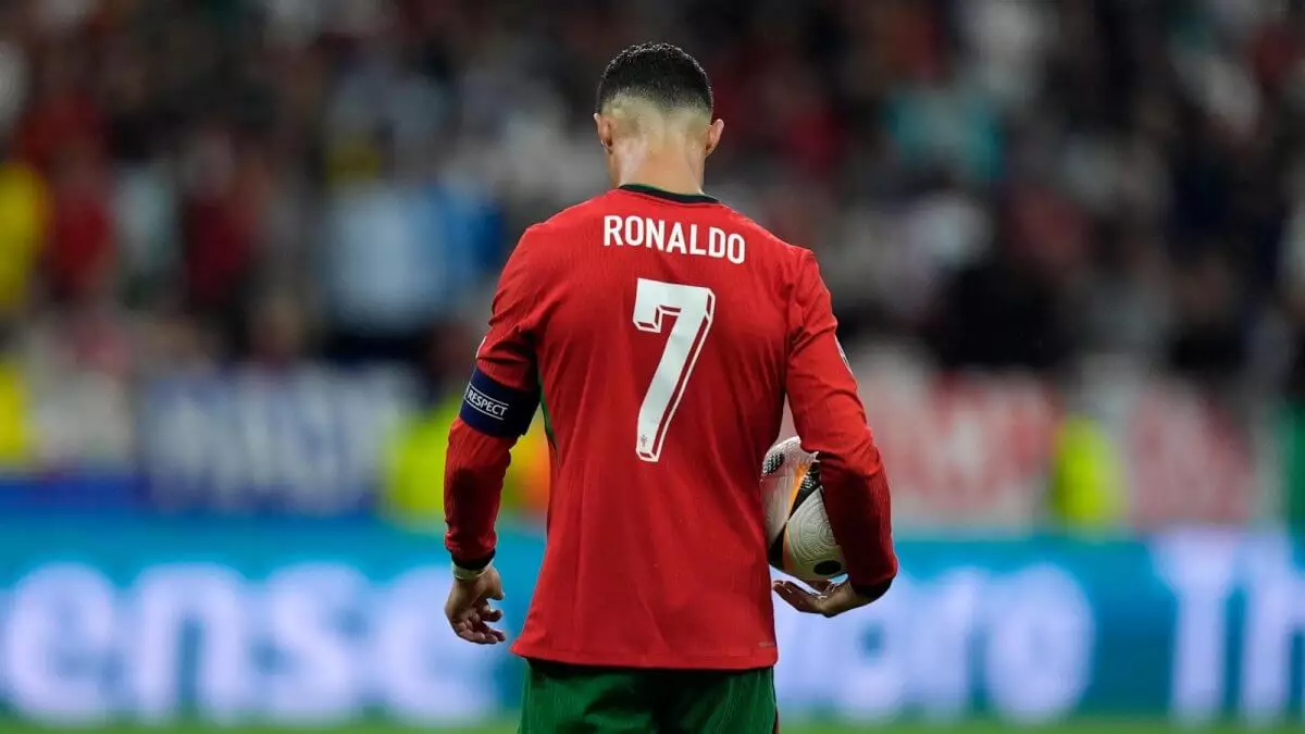 Криштиану Роналду Франция – Португалия матчының ең пайдасыз ойыншысы атанды