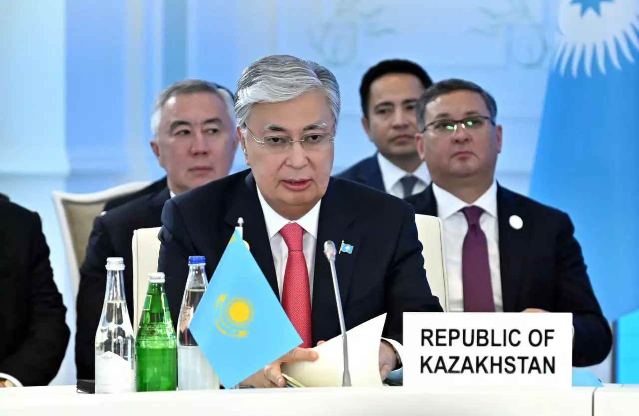 О чем Токаев говорил на саммите Организации тюркских государств