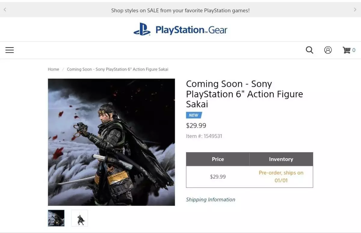 Фигурка из магазина Sony заставила геймеров поверить в PlayStation 6