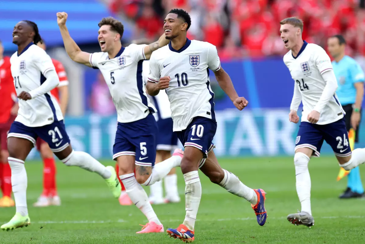 Сборная Англии вышла в полуфинал чемпионата Европы