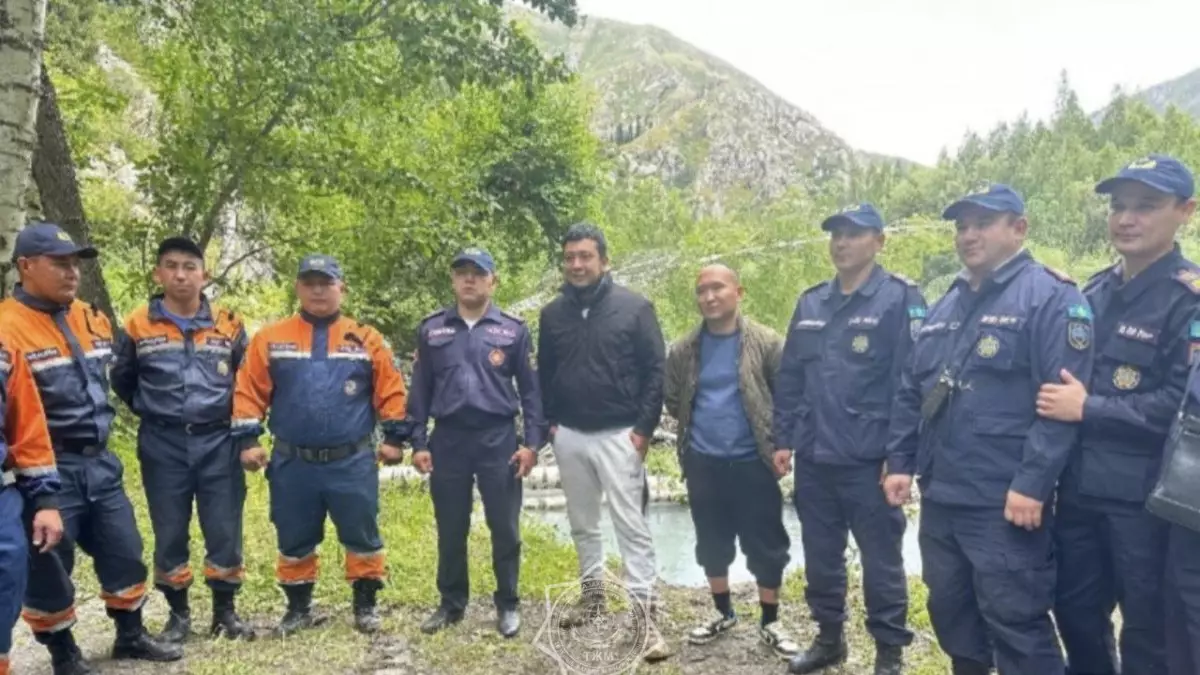 Спасатели области Жетісу пришли на помощь туристам