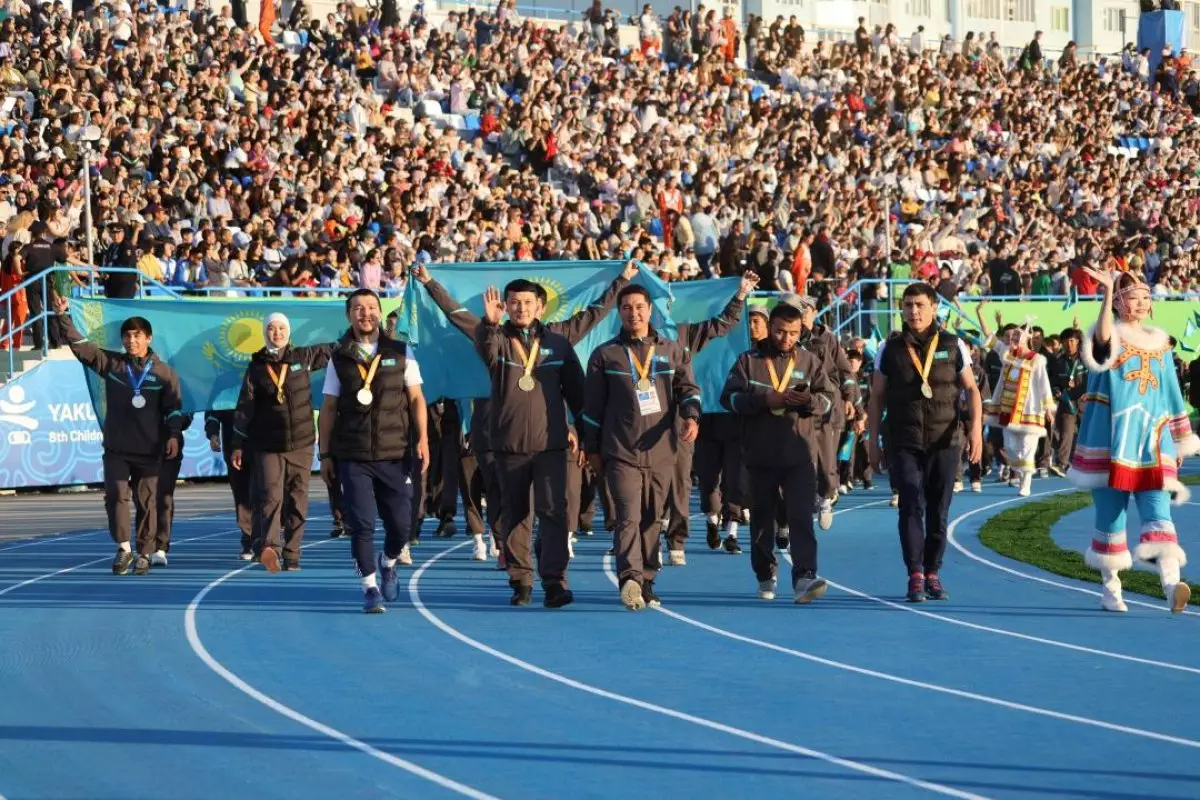Казахстан завершил игры «Дети Азии» с 107 медалями