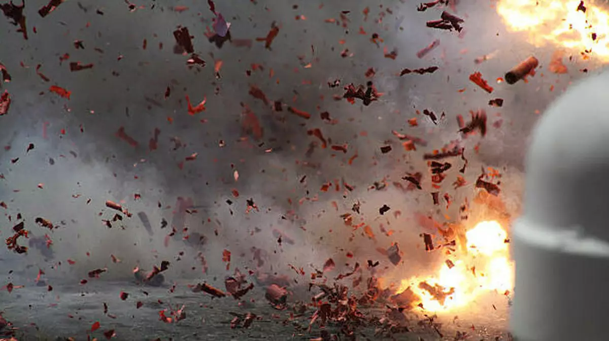 Взрыв газа в Астане: в Сети появилось видео с места инцидента