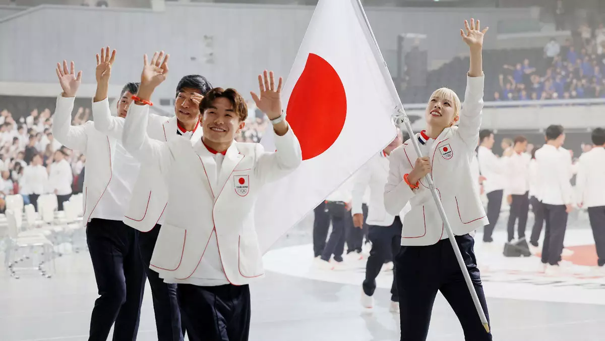 Японских спортсменов защитят на Олимпиаде от непристойных фото. Для них создали антисекс-форму, поглощающую инфракрасный свет