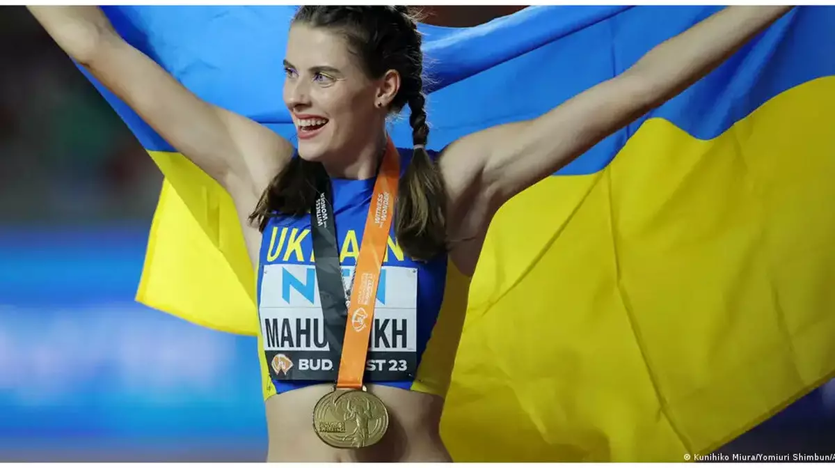 Украиналық Ярослава Магучих биіктікке секіруден рекорд жаңартты