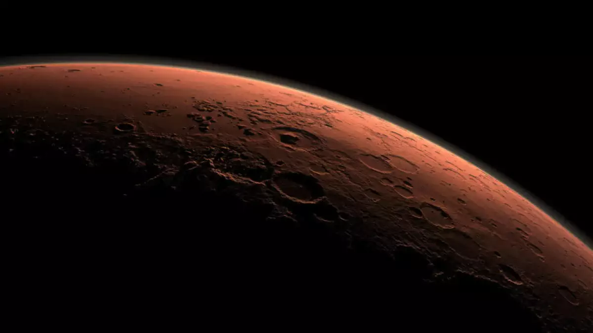 Поверхность древнего Марса была ледяной